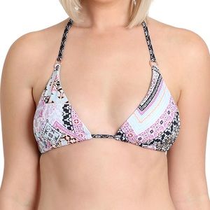 Nanette Lepore multi color 2 piece Bikini Size 8
